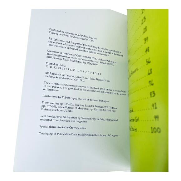 American Girl Of The Year BOOK Lanie's Real Adventures by Jane Kurtz Paperback - Picture 3 of 4